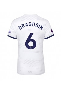 Fotbalové Dres Tottenham Hotspur Radu Dragusin #6 Dámské Domácí Oblečení 2023-24 Krátký Rukáv